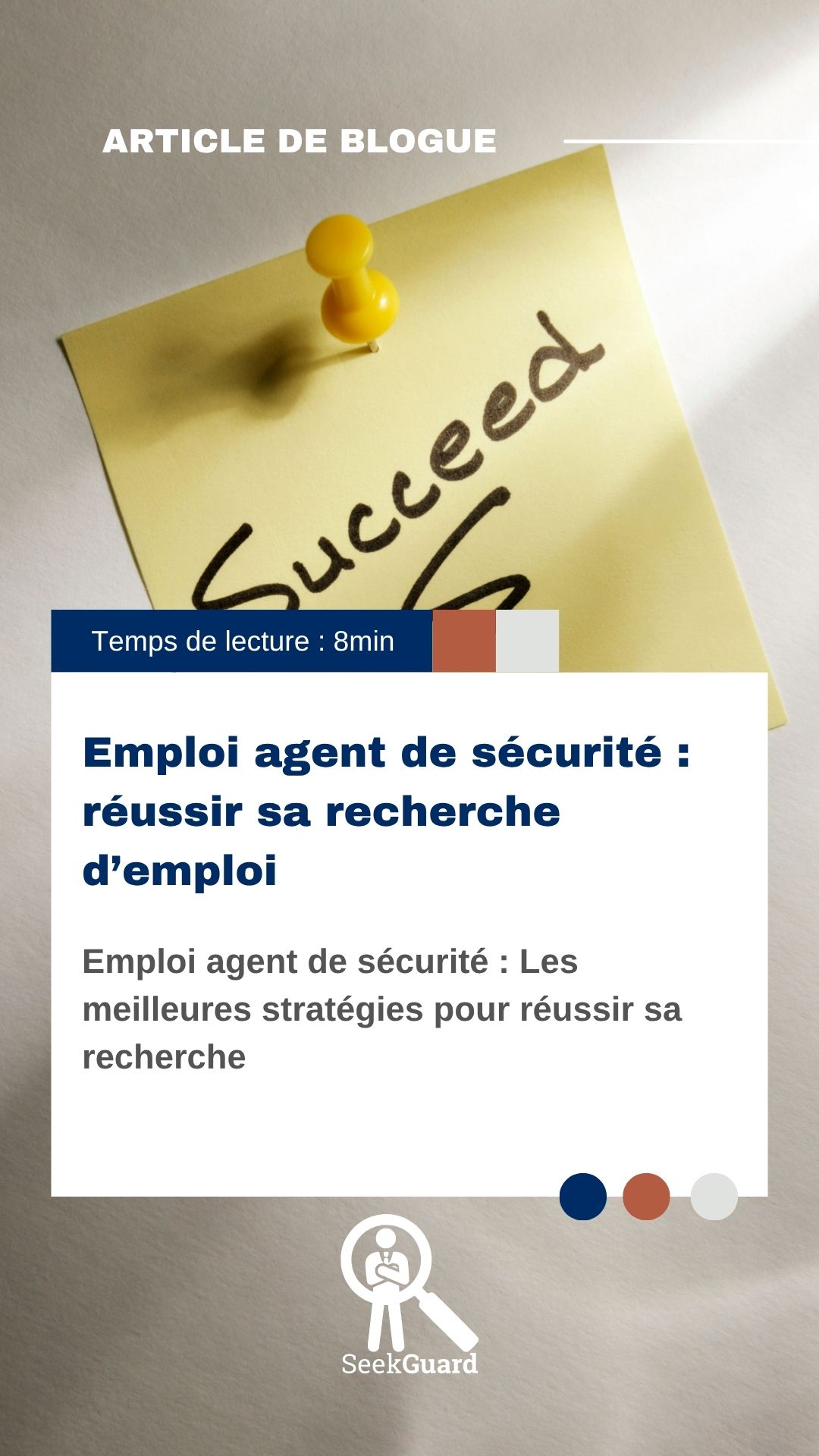 Emploi agent de sécurité : réussir sa recherche d’emploi